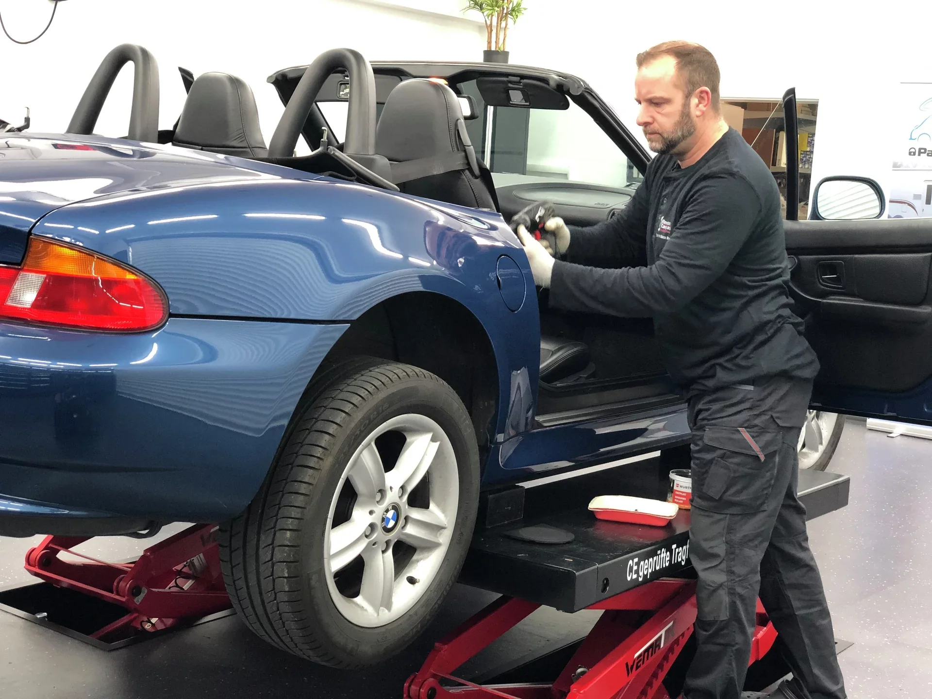 BMW Cabrio – Einblick aus der Werkstatt