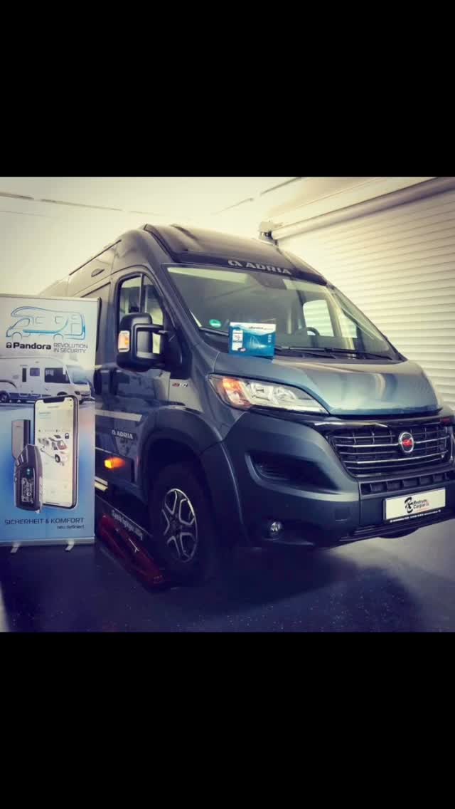 Adria auf Fiat-Ducato-Basis mit Pandora Camper in unserer Werkstatt