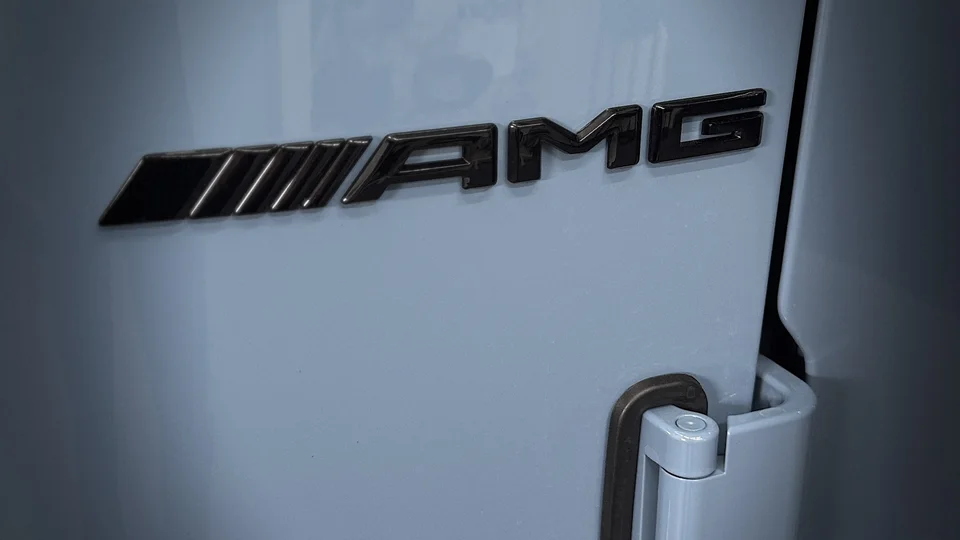 AMG außen. Pandora als zusätzlicher Schutz.