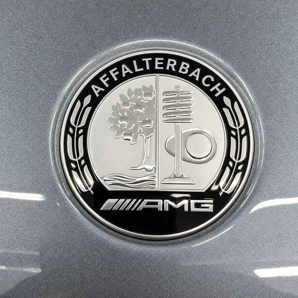 Liebe zum Detail: AMG-Emblem