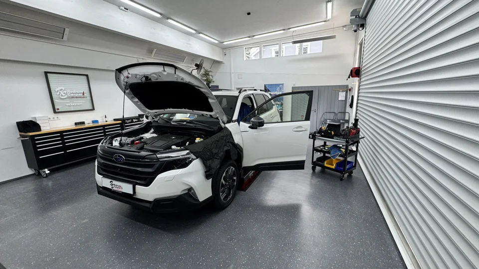 Subaru Forester: Vorbereitung in der Werkstatt