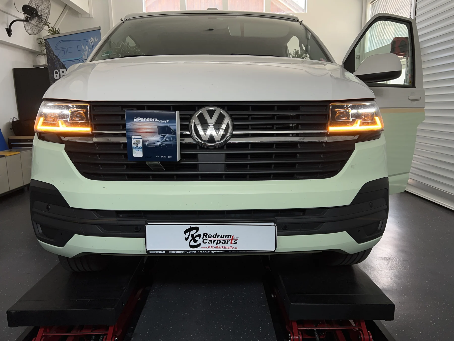 VW T6.1 Bulli – Wegfahrsperre mit Fernmotorblockade.