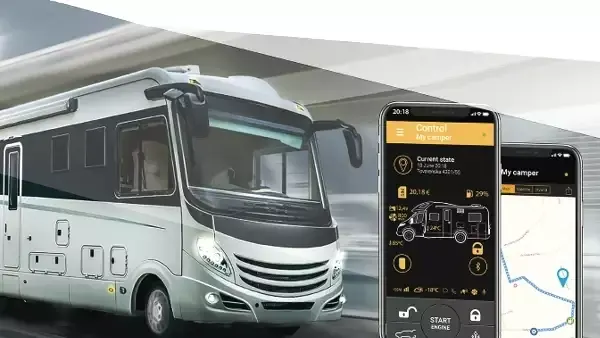 Wohnmobil mit Pandora-App